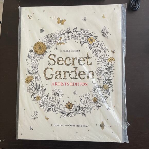 Secret Garden Artist Edition 20 Drawings Paperback by Johanna Basford - Picture 1 of 4
